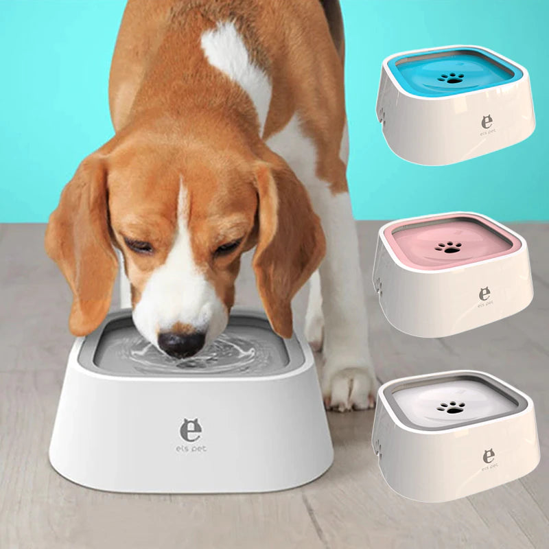 "Spill-Proof Floating Dog Water Bowl - Keep Your Pup Hydrated Without the Mess!"